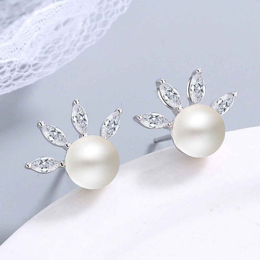 Pearl Stud Earrings