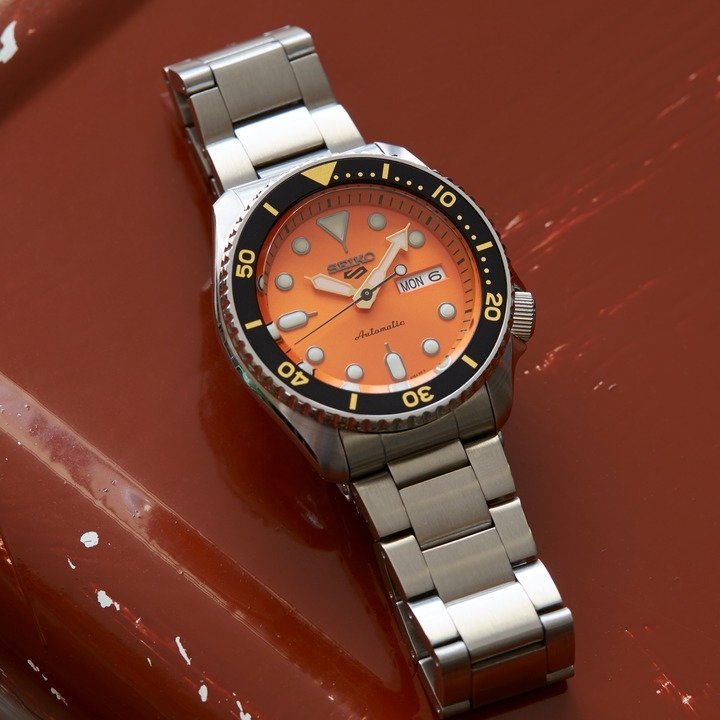 Seiko Watch 5 Sports Mens Srpd59k1 -korean beauty