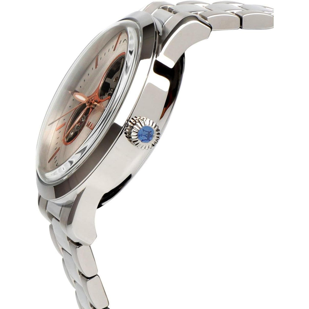 Maserati R8823125001 Tradizione Automatic Mens White Watch -korean beauty