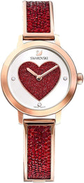 Swarovski Watch Cosmic Rock Red Heart 5483519 -korean beauty