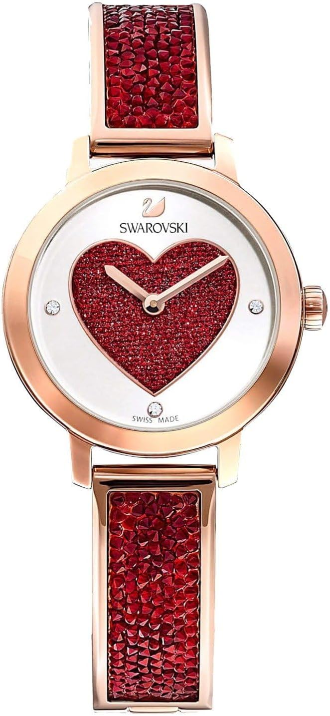 Swarovski Watch Cosmic Rock Red Heart 5483519 -korean beauty