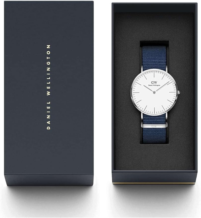 Daniel Wellington Classic Bayswater Mens White Watch Dw00600276 -korean beauty