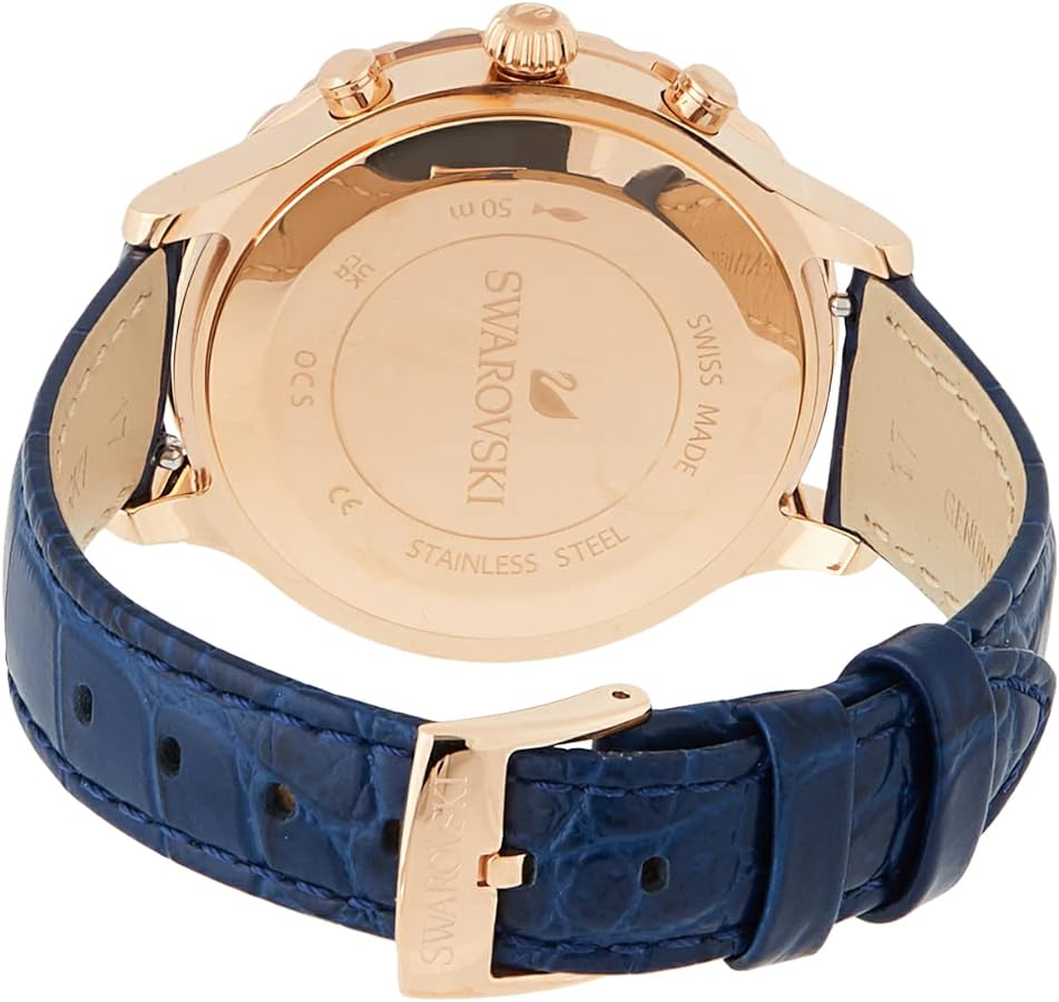 Swarovski Watch Octea Lux Chrono Blue 5563480 -korean beauty