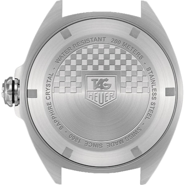 Tag Heuer Formula 1 Quartz White Dial Black Rubber Strap Watch For Men Waz2114 Ft8023 -korean beauty