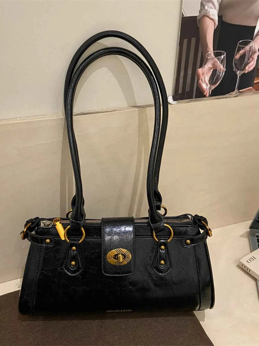 PU Leather Shoulder Bag