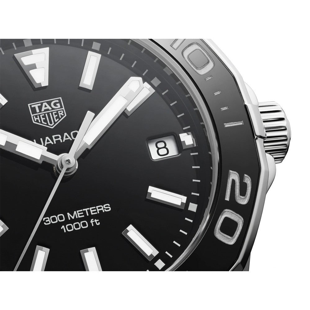 Tag Heuer Aquaracer Stainless Steel And Black Ceramic Ladies Watch -korean beauty