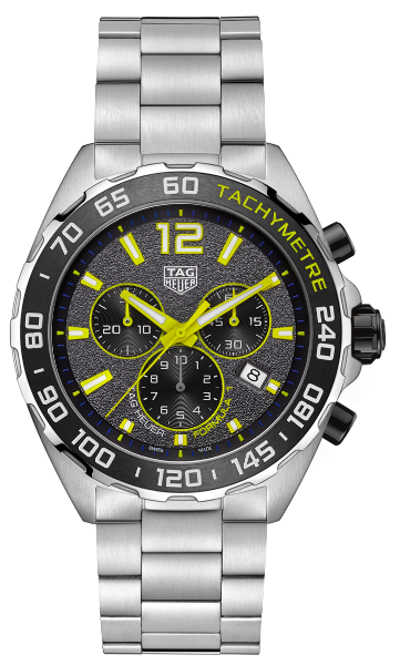 Tag Heuer Formula 1 Chronograph Grey Dial Silver Steel Strap Watch For Men Caz101ag Ba0842 -korean beauty