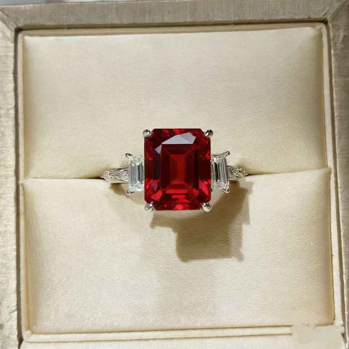 5 Carat Moissanite 925 Sterling Silver Ring