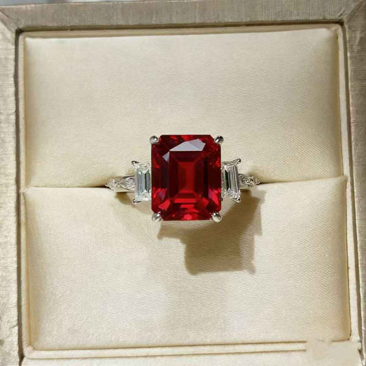 5 Carat Moissanite 925 Sterling Silver Ring