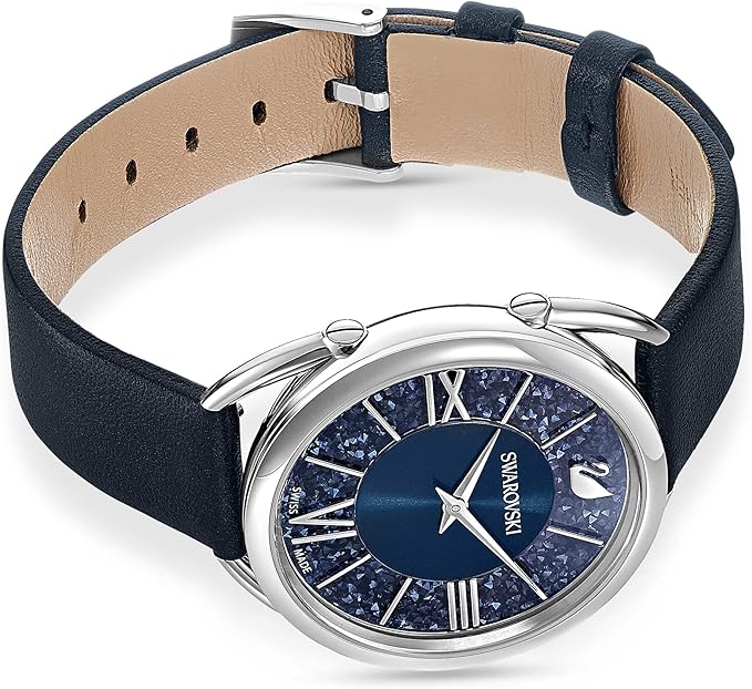 Swarovski Ladies Glam Watch Crystalline Crystal Blue 5537961 -korean beauty