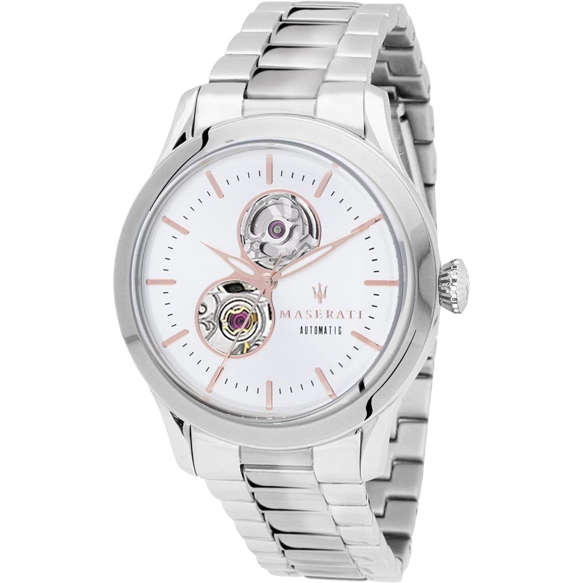 Maserati R8823125001 Tradizione Automatic Mens White Watch -korean beauty