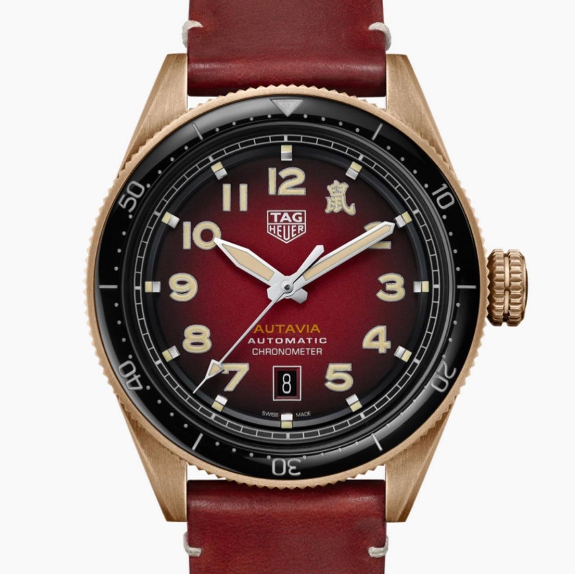 Tag Heuer Autavia Watch For Men Wbe5193 Fc8300 -korean beauty