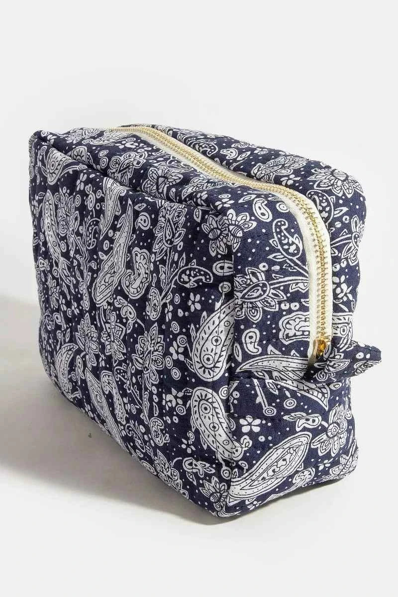 Fame Paisley Pattern Cosmetic Bag