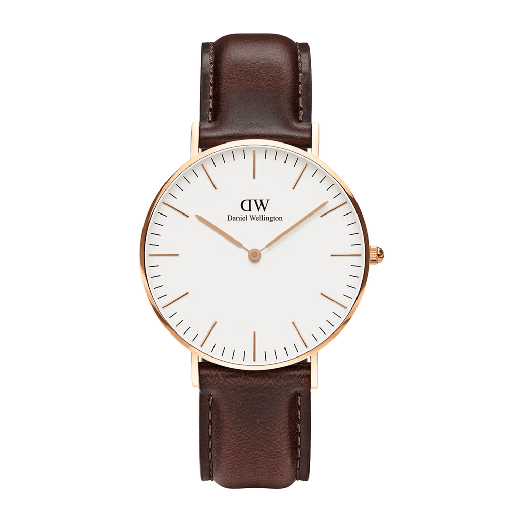 Daniel Wellington Classic Bristol Mens Brown Watch Dw00100009 -korean beauty