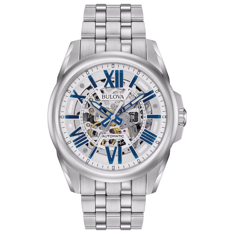 Bulova Classic Mens Silver Watch 96a187 -korean beauty