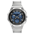 Bulova Curv Mens Blue Watch 96a205 -korean beauty