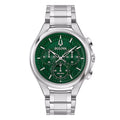 Bulova Curv Mens Green Watch 96a297 -korean beauty