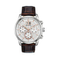 Bulova Classic Mens White Watch 96b309 -korean beauty