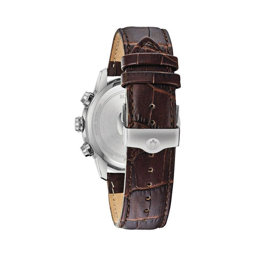 Bulova Classic Mens White Watch 96b309 -korean beauty