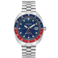 Bulova Oceanographer Automatic Mens Silver Watch 96b405 -korean beauty