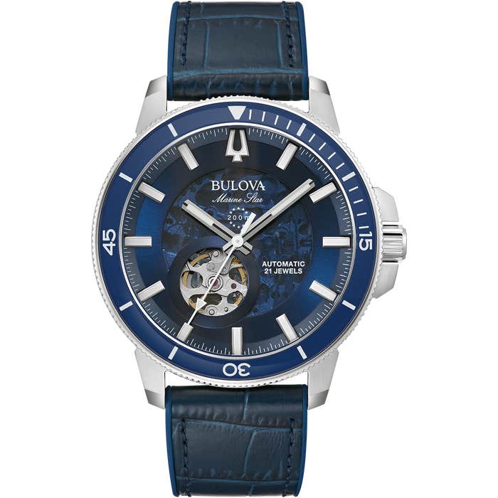 Marine Star Automatic Watch 96a291 -korean beauty