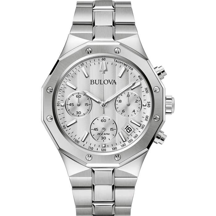 Gents Classic Steel Watch 96b408 -korean beauty