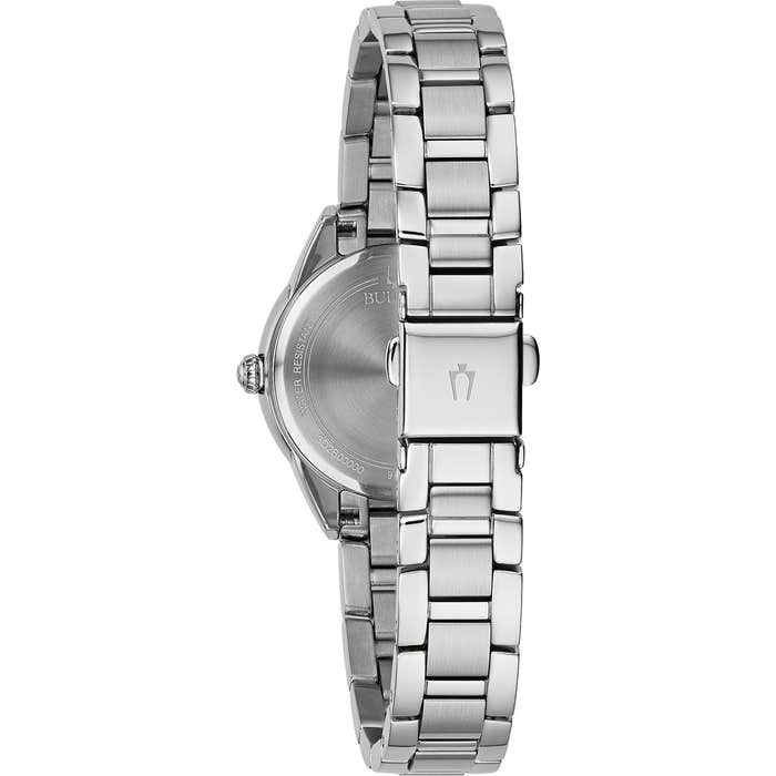 Ladies Steel Sutton Pink Dial Watch 96p249 -korean beauty