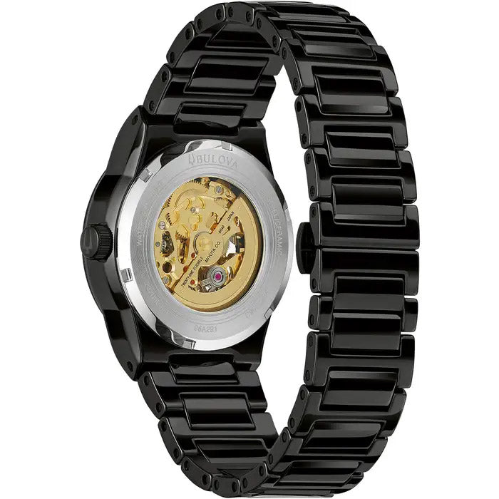 Bulova Modern Mens Gold Watch 98a291 -korean beauty