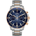 Bulova Marine Star Mens Blue Watch 98b301 -korean beauty