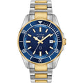 Bulova Marine Star Mens Two Tone Watch 98b334 -korean beauty