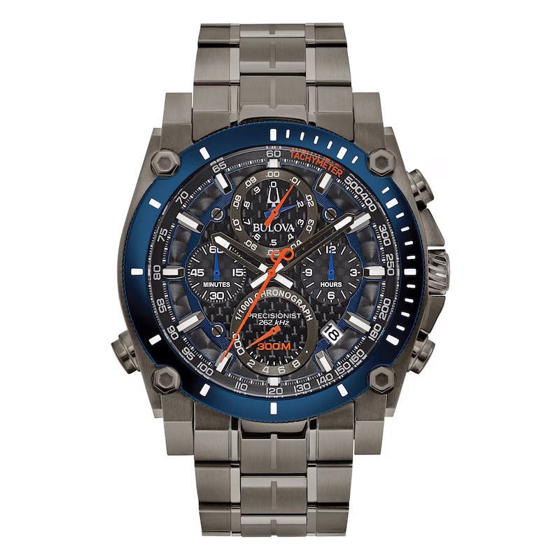 Bulova Icon Mens Black Watch 98b343 -korean beauty