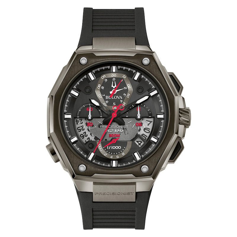 Bulova Icon Mens Black Watch 98b358 -korean beauty