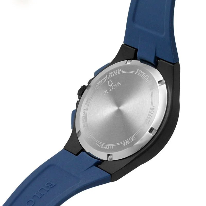 Bulova Maquina Mens Black Watch 98b380 -korean beauty