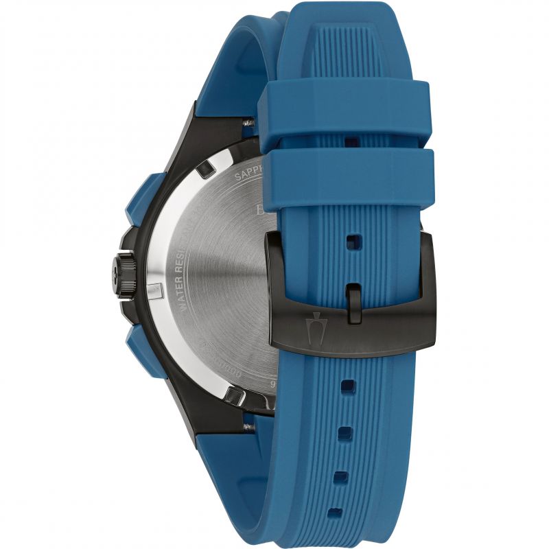 Gents Maquina Blue Strap Watch 98b380 -korean beauty