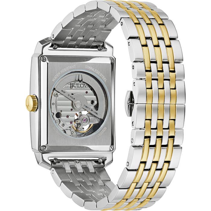 Gents Sutton Two Tone Automatic Watch 98a308 -korean beauty