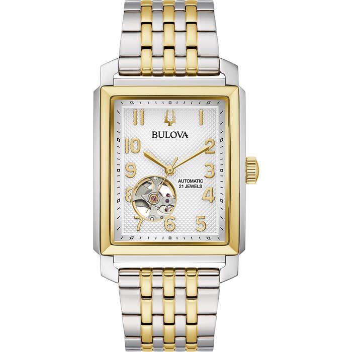Gents Sutton Two Tone Automatic Watch 98a308 -korean beauty