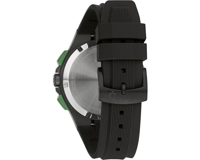 Gents Maquina Black Strap Watch 98b381 -korean beauty