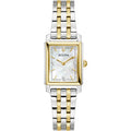 Ladies Sutton Two Tone Rectangle Watch 98p220 -korean beauty