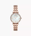 Emporio Armani Mens Ar11294 Rose Gold Tone Stainless Steel Chronograph Watch -korean beauty