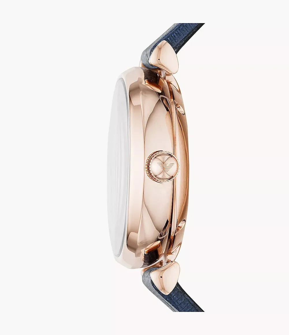 Emporio Armani Ar60020 Womens Meccanico Watch -korean beauty