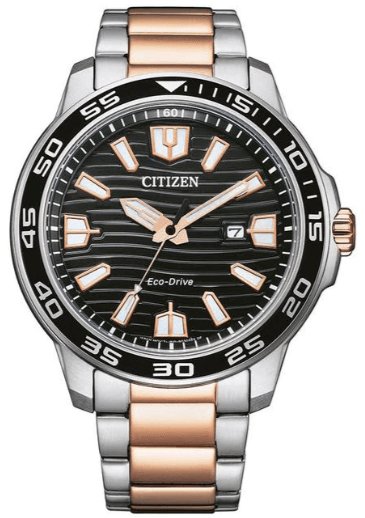 Citizen Eco Drive Watch Men S Two Tone Aw1524 84e -korean beauty