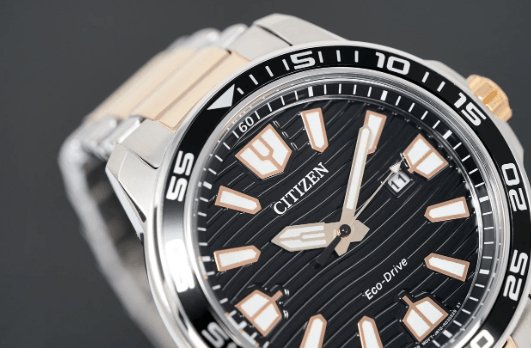 Citizen Eco Drive Watch Men S Two Tone Aw1524 84e -korean beauty