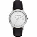 Burberry Mens Watch The City Black Leather Bu9008 -korean beauty