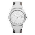 Burberry Ladies Watch The City Check White Bu9019 -korean beauty