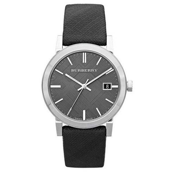 Burberry Mens Watch The City Nylon Black Bu9024 -korean beauty