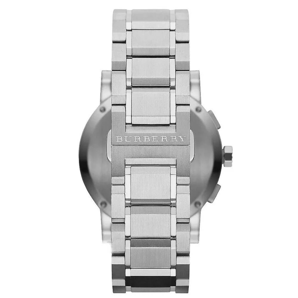 Burberry Mens Watch Chronograph The City Blue Bu9363 -korean beauty