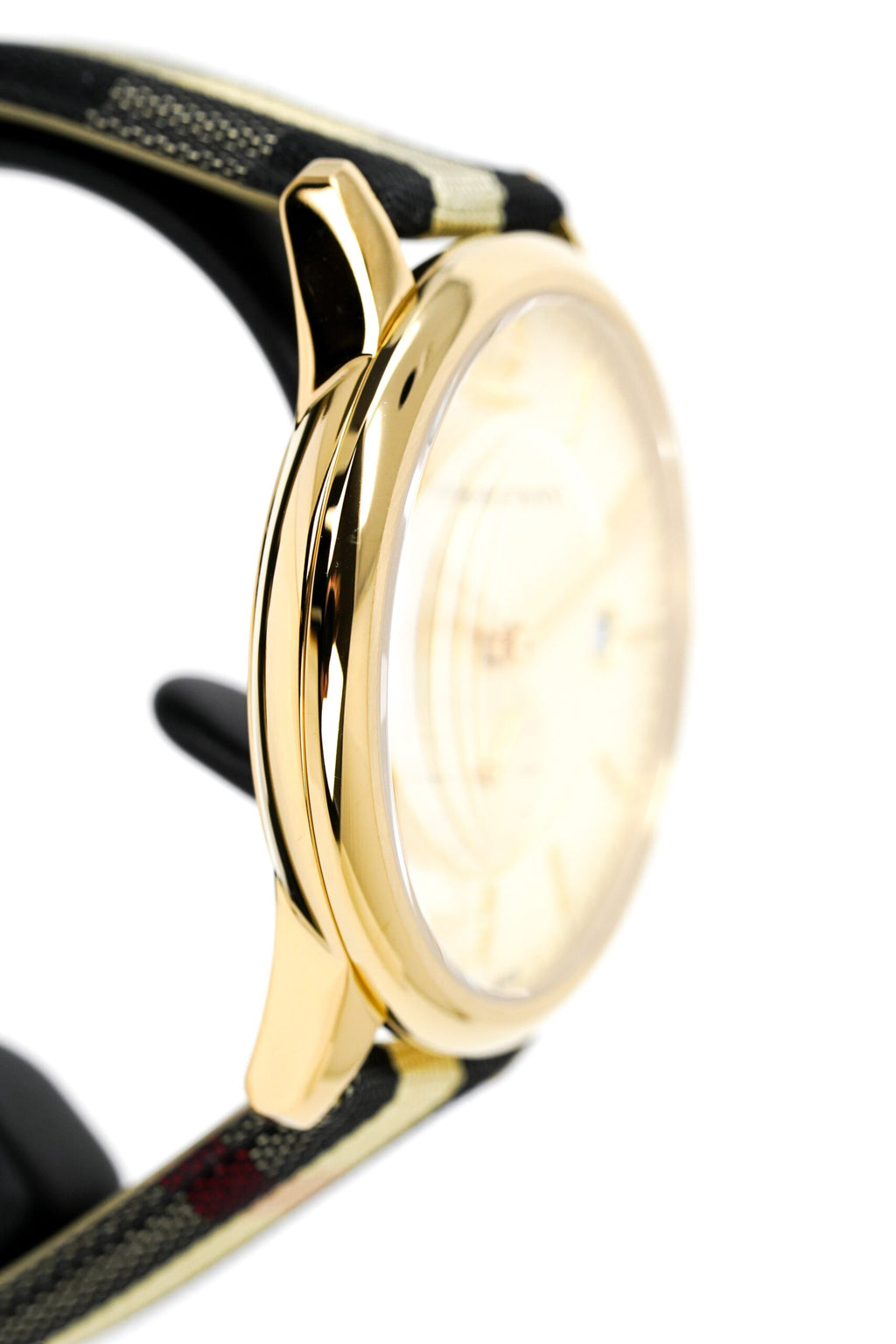 Burberry Mens Watch The Classic Horseferry Champagne Bu10001 -korean beauty