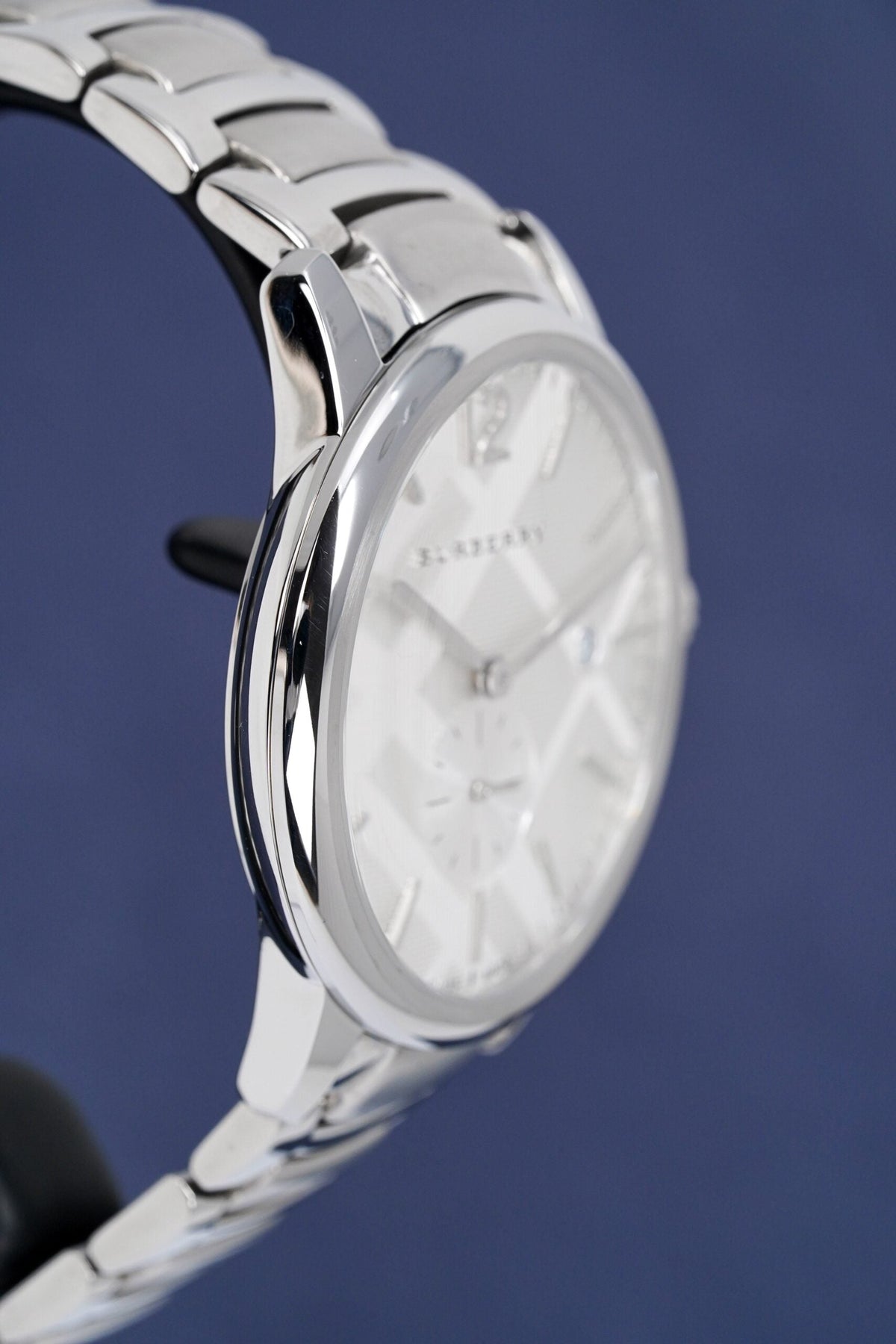 Burberry Mens Watch The Classic Silver Bu10004 -korean beauty