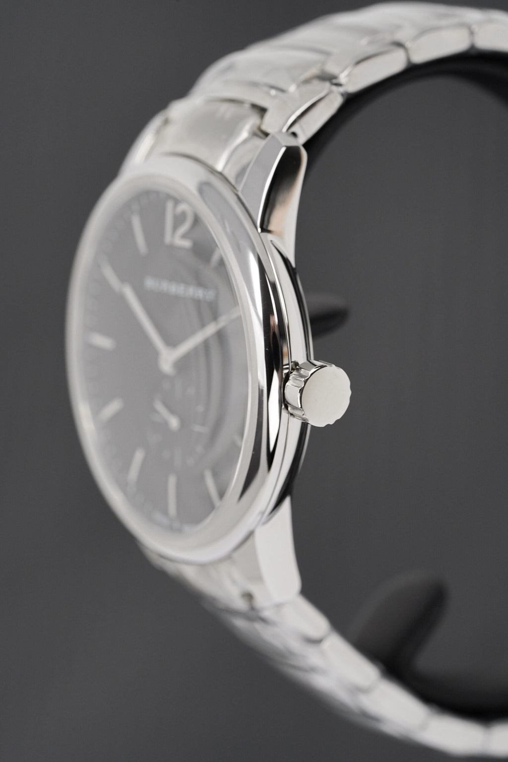Burberry Mens Watch The Classic Black Bu10005 -korean beauty