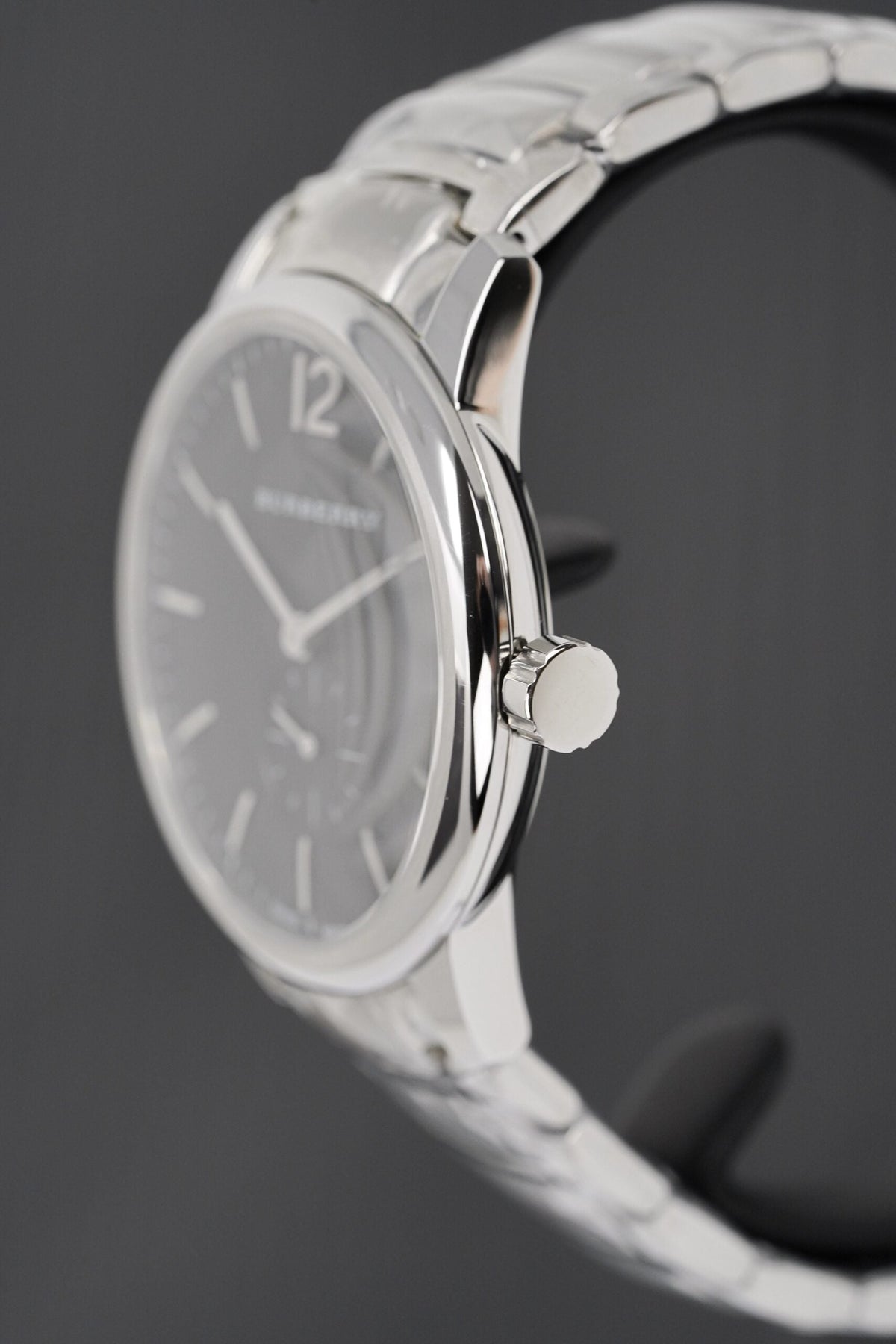 Burberry Mens Watch The Classic Black Bu10005 -korean beauty